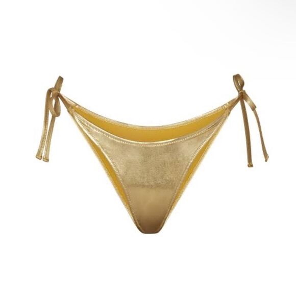 NWT SKIMS SWIM DIPPED TIE BOTTOMS 4x - Picture 1 of 6